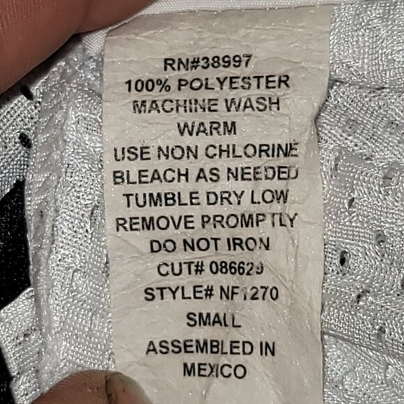 601. A4 Sports Tank Top White and Black Sz S - Picture 10 of 10